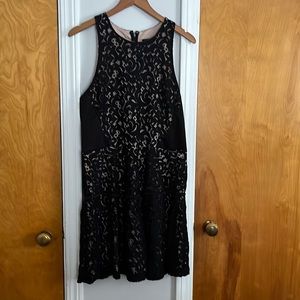 Mossimo XXL black and nude lace dress